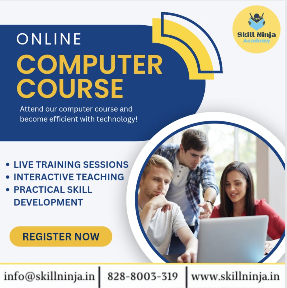 SkillNinja_in's tweet image. Learn basics of computers online.  Daily 1 hour sessions | Live Practice | All female classes 

Call/Whatsapp 828-800-3319 | info@skillninja.in

#learncomputers #computerbasics #womenempowerment #personalitydevelopment