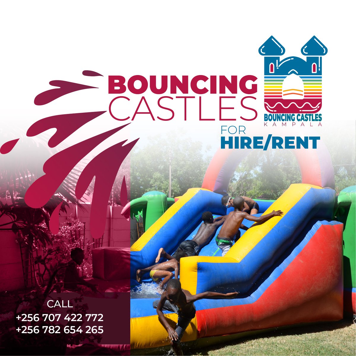 CastlesKampala's tweet image. 🎉🏰 Exciting News! 🏰🎉
Looking to take your party to the next level of FUN? 🎈 Look no further! We ars here to make your event an unforgettable experience! 🥳🎊
🏰 We hire top-quality bouncing castles for all occasions! 

#partyequipment #bouncingcastlesforhire
#bouncingcastle