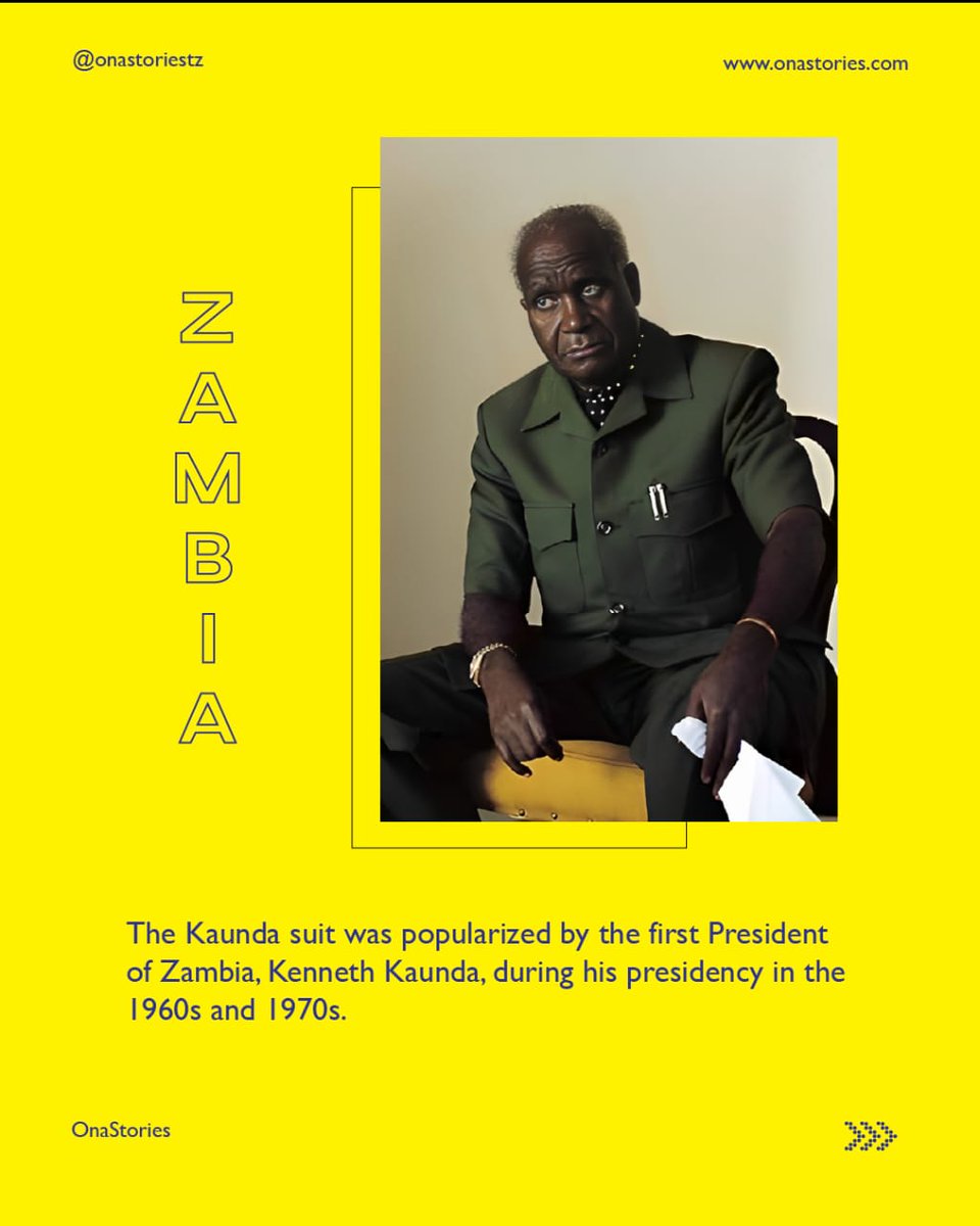 OnaStories's tweet photo. 👔🌍 From "Haki ya Mungu" to "Kaunda," the power suit has played a crucial role in Tanzanian history and Pan-Africanism. 

Its legacy continues to inspire us all🇹🇿💪🏾

 #PowerSuitHistory #TanzanianHeritage https://t.co/jGi63RRNZ7