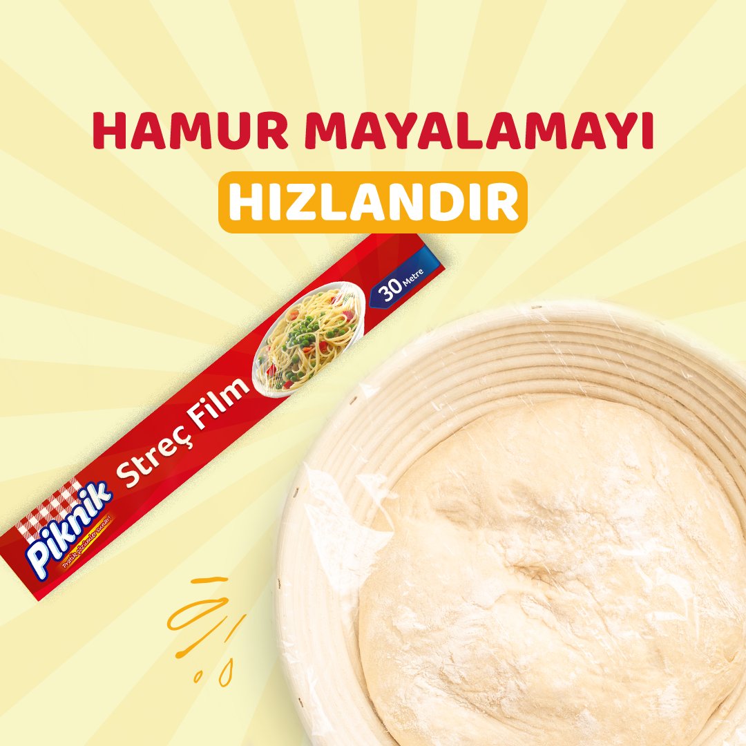 Yoğurduğun hamurunu Piknik Streç Film ile sar mayalanma sürecini hızlandır. Piknik Streç Film şimdi komsu.com’da.

#Piknik #PratikÇözümlerSunar #Mutfak