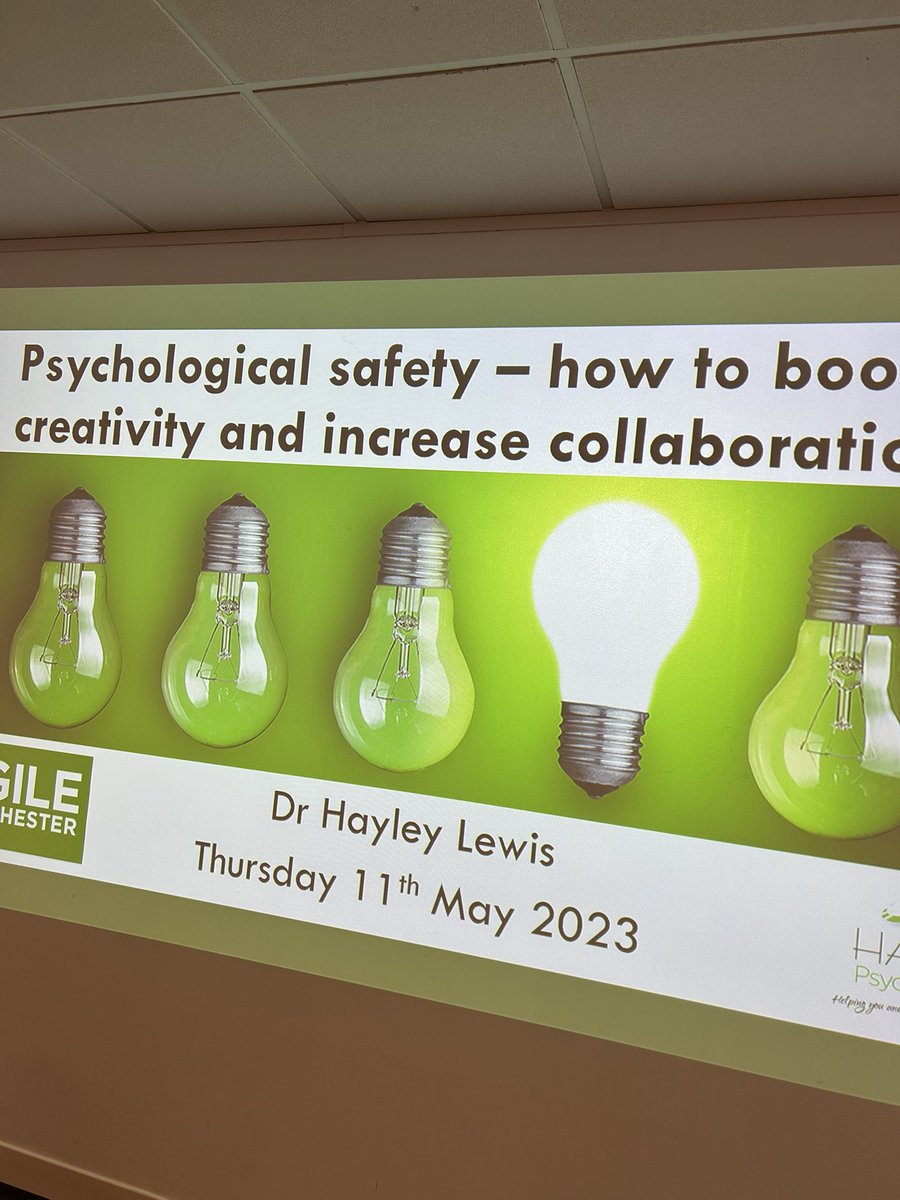 Haypsych's tweet image. All mic-ed up and ready to go *does vocal exercises*
Looking forward to giving this morning’s keynote for @agilemanc
#agilemanc #psychology #creativity