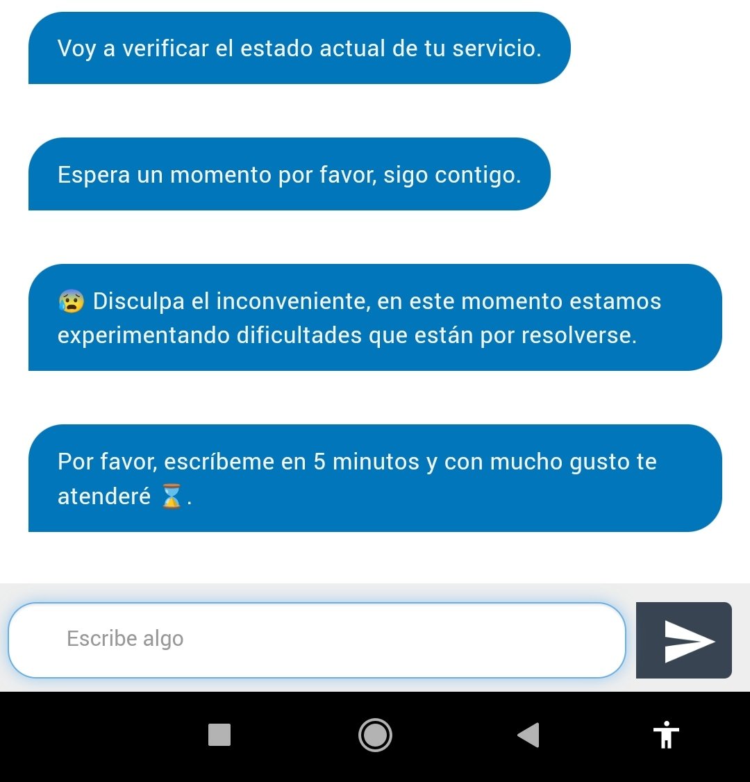dguzmanr77's tweet photo. @TELMEXSoluciona @IFT_MX @Profeco Sigo sin servicio, ¿Cuándo lo van a solucionar? https://t.co/qnuZkb1VeA