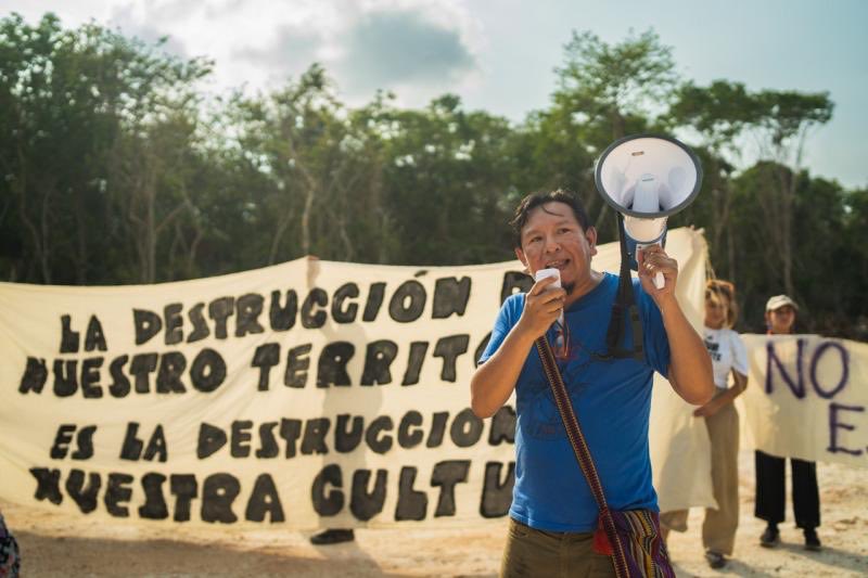La DESTRUCCIÓN de nuestro TERRITORIO es la DESTRUCCIÓN de nuestra CULTURA
#NoAlTrenMaya @TrenMayaMX #NoAlTrenMilitar #CNI #NuestraLuchaEsPorLaVida #ElSurResiste #EZLN #CIG #TrenMilitar #PuebloMaya