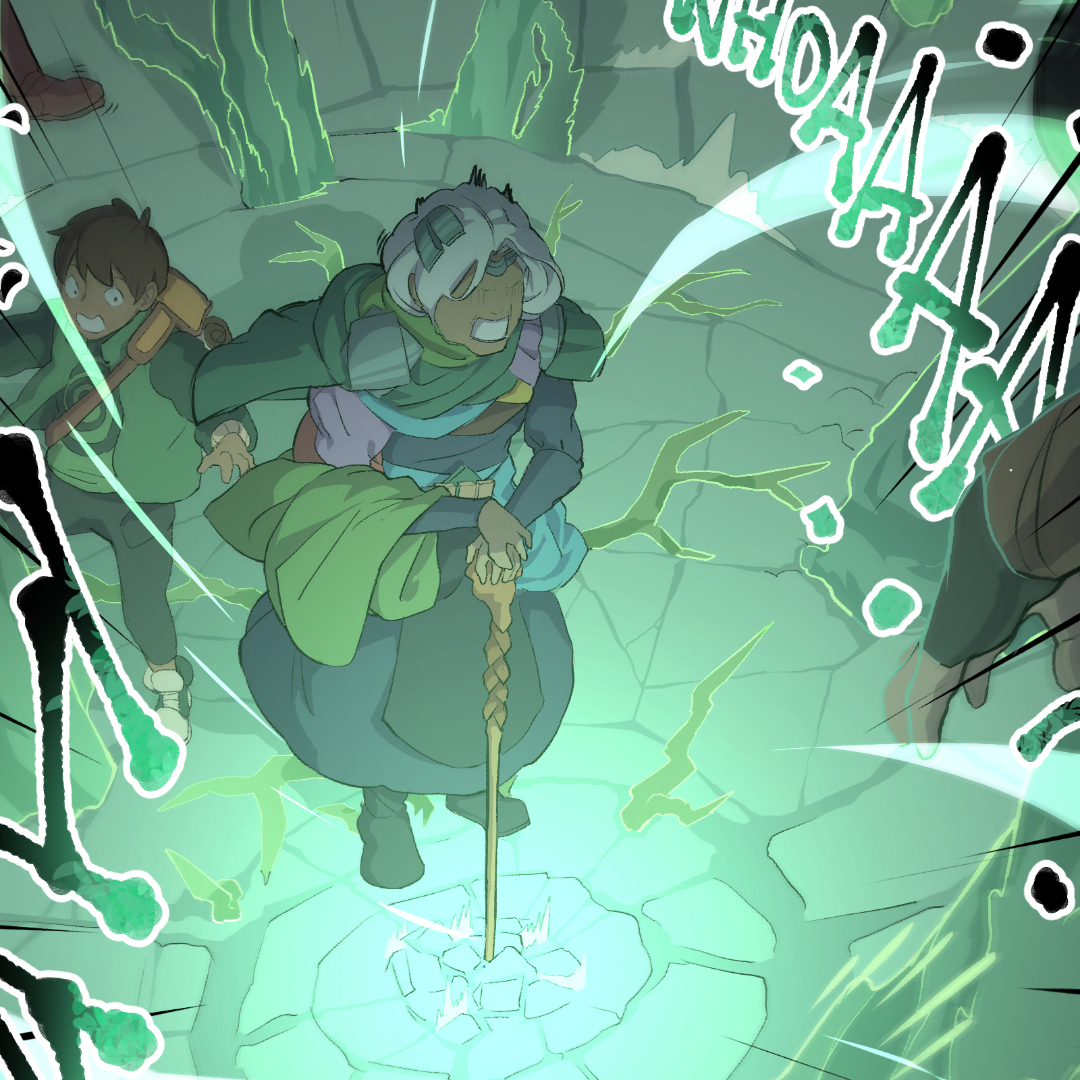 Portal_Comic's tweet photo. Do not underestimate the power that an old lady might have. You may just regret it. Follow Daniel and Kal's adventures in our next chapter that's out now! 🔥

https://t.co/rwUHFPYUYL https://t.co/m0MA2mVZO3