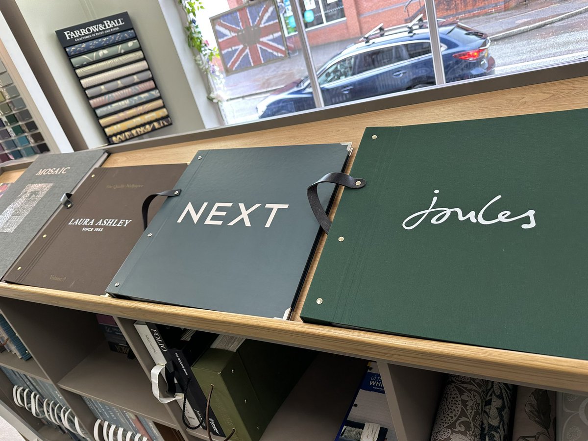 Brand new #wallpaper books in store now at #ashby decorator centre from #lauraashley #next and #joules Come and see us in store now and get 20% off the RRP! #ashbydelazouch #leicestershire #derbyshire #midlands