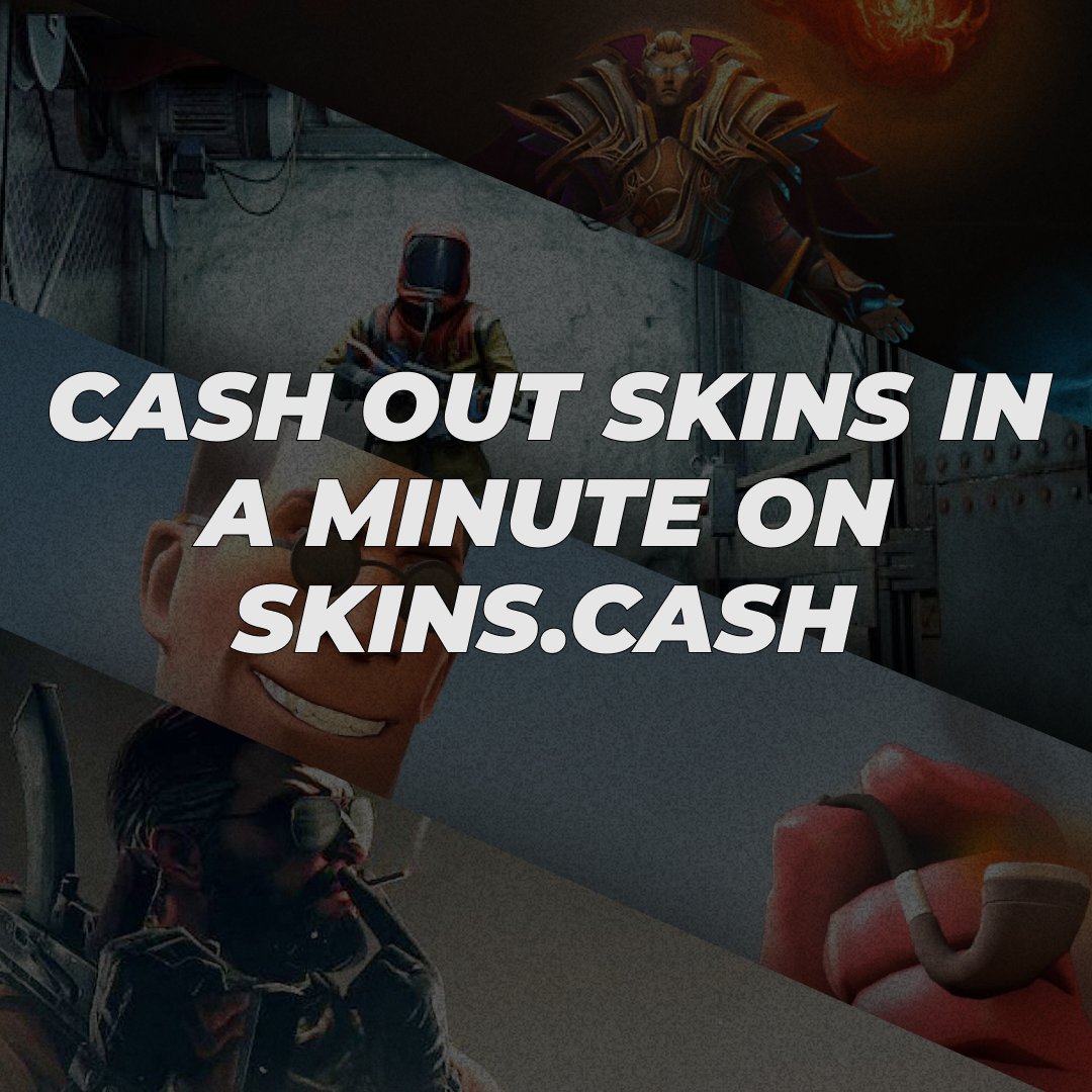 Sell your CS:GO, TF2, Rust, Dota 2 skins for cash on Skins.Cash💸