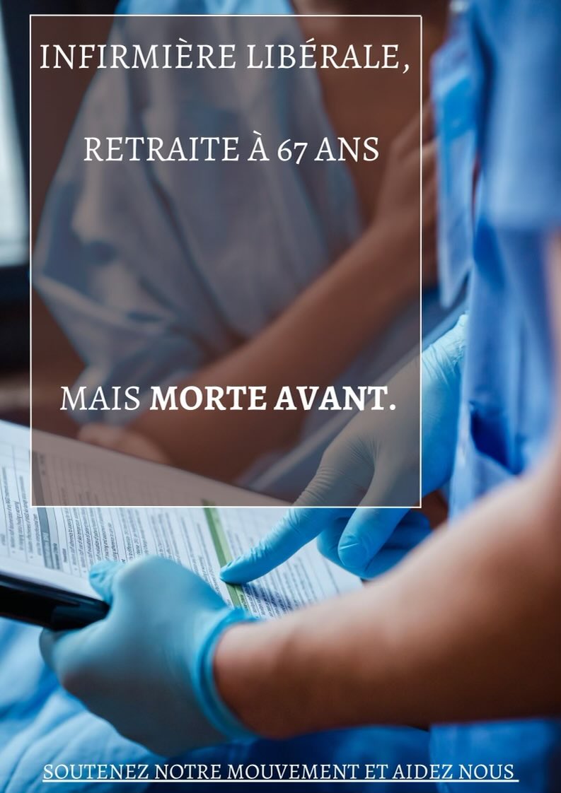 Fabcapd's tweet photo. Non mais ça va pas ?
Les infirmiers libéraux partent en retraite à taux plein, sans pénibilité, à 67 ans😡
Et les idels meurent 7 ans avant les autres. 
SUPER INJUSTE. https://t.co/SP08q2nbTA
