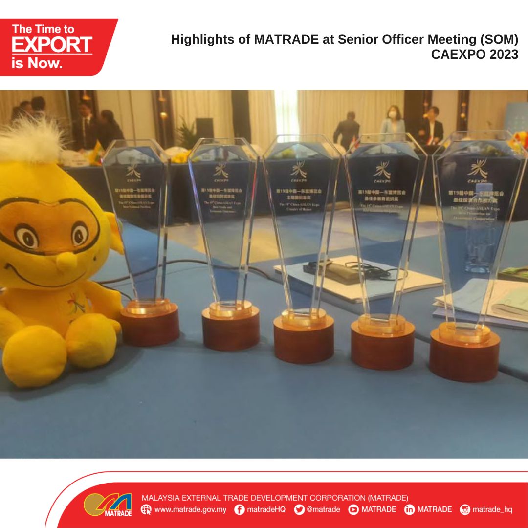 We are proud to inform that we have received numerous awards based on our participation last year including:
1. Country of Honour Award
2. Best Trade and Economic Outcomes
3. Best Exhibitors’ Organiser
4. Best National Pavilion
5. Best Promotion on Investment Cooperation