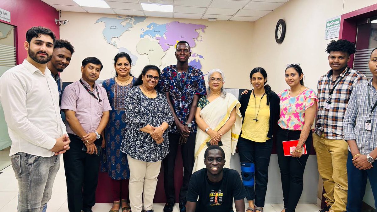 aasipune's tweet photo. We paid a visit to Symbiosis Centre of International Education(SCIE) and had discussion on various things. We met Dr. Anita Patankar, the Director SCIE,
Rupali Ma'am- Head of Student Relation and Events, Subrata Sir- Supervisor (Events Team), Pallavi,
Aparna and 
Shirin Ma'am https://t.co/QChfTTTBbJ