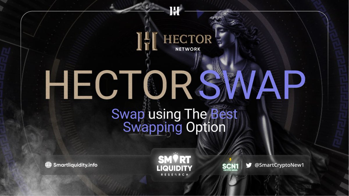 🚀 #HectorSwap is managed and developed by <a href="/Hector_Network/">Hector Network</a> 

🚀 #HectorSwap is an easy to use platform that allows users to trade fast &amp; in a secure manner

🌿 It features Bonding and #Fantom Farms
🍃 Lockless Staking
☘️ You can swap, bridge, mint and wrap tokens

🔽 ENTER THE