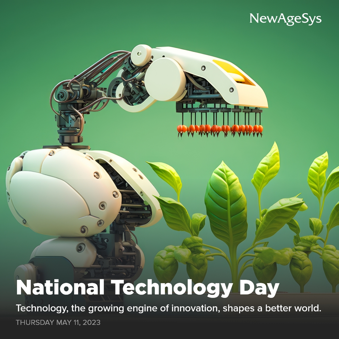 NewAgeSys_'s tweet photo. Technology leads to an era of continuous change.
Happy National Technology Day

#technology #TechnologyDay #techindustry #infopark #newagesys #kochi https://t.co/ZM51ZRBwu3