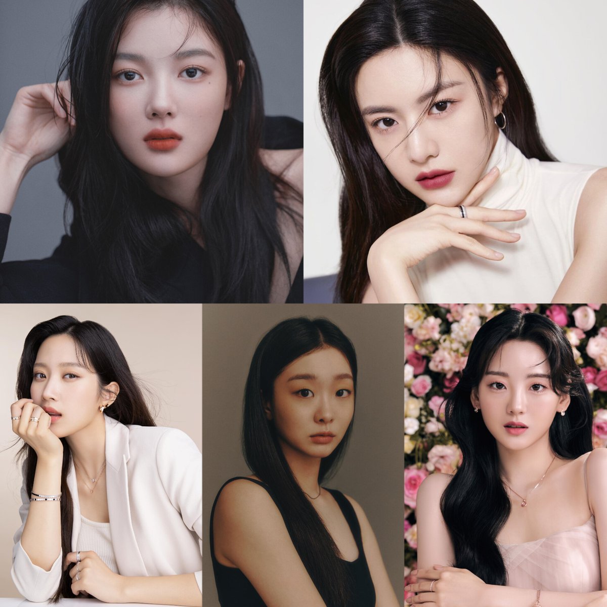 kdrama_menfess's tweet photo. Menurut survey Metavey, ini artis tercantik di usia 20an:

Kim Yoojung 42,8%
Go Younjung 23%
Mun Kayoung 13,3%
Kim Dami 10,3%
Cho Yihyun 5,3%

Favorit kalian yang mana guys? •kdm• https://t.co/GsaPvY3xkQ