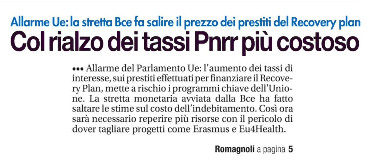 Marcozanni86's tweet image. Come anticipato due settimane fa, ora è chiaro a tutti che il #recoveryfund non è gratis, e ci costerà molto di più rispetto a quanto preventivato. #UE #epplenary