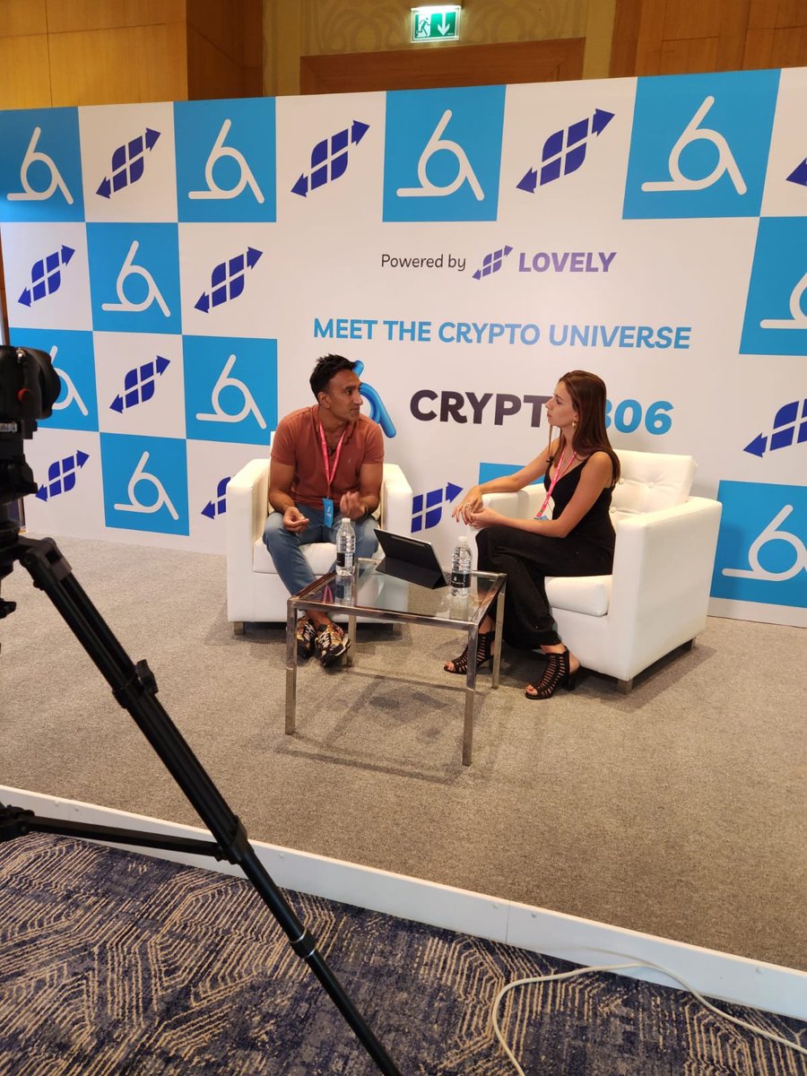 Paiverse at Crypto 306. Look out for the full interview

#paiverse #CryptoConference #ritzcarlton #Crypto306 #assetbackedNFTS #Web3.0