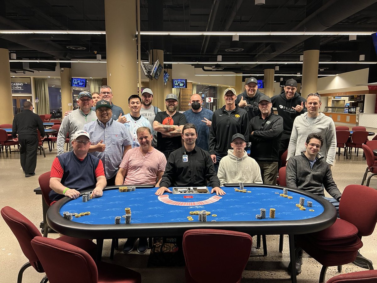 CanterburyCardCasino on Twitter "Final table picture for The Spring