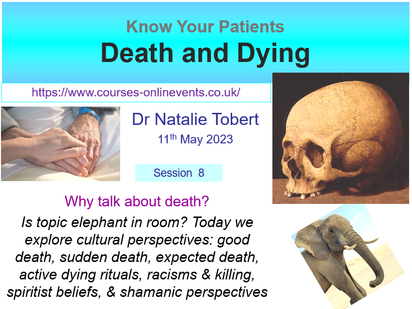 AethosTraining's tweet photo. It's today !  Thursday 11th May, would you like to talk about death and dying, the elephant in the room?  .  I look forward to you joining the discussion. There's still time to register.  Online, 6pm UK time. 
https://t.co/ldSyRqpSwV https://t.co/Ddg2c08QI8
