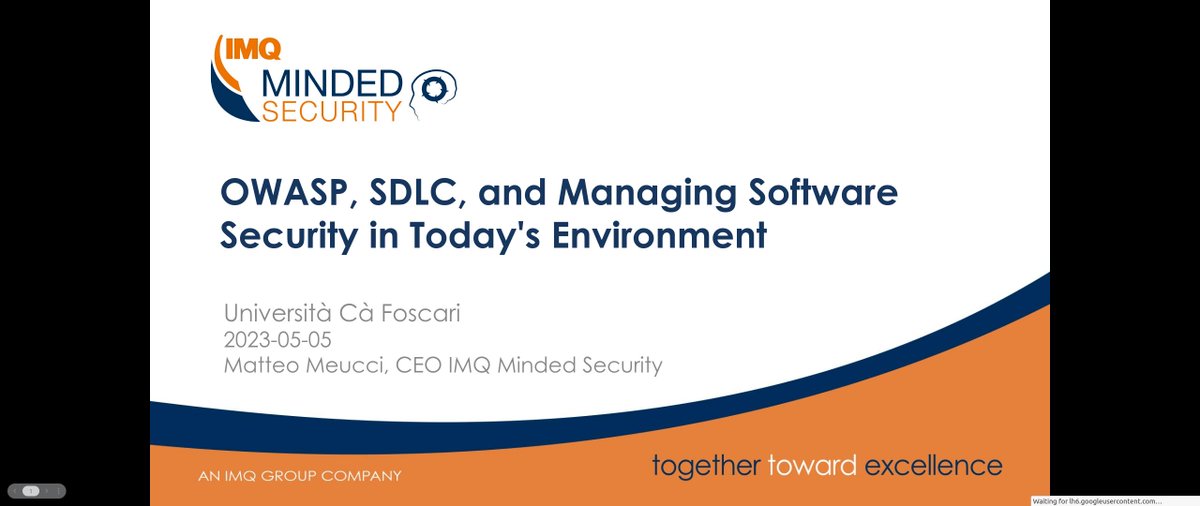 IMQ Minded Security tweet media