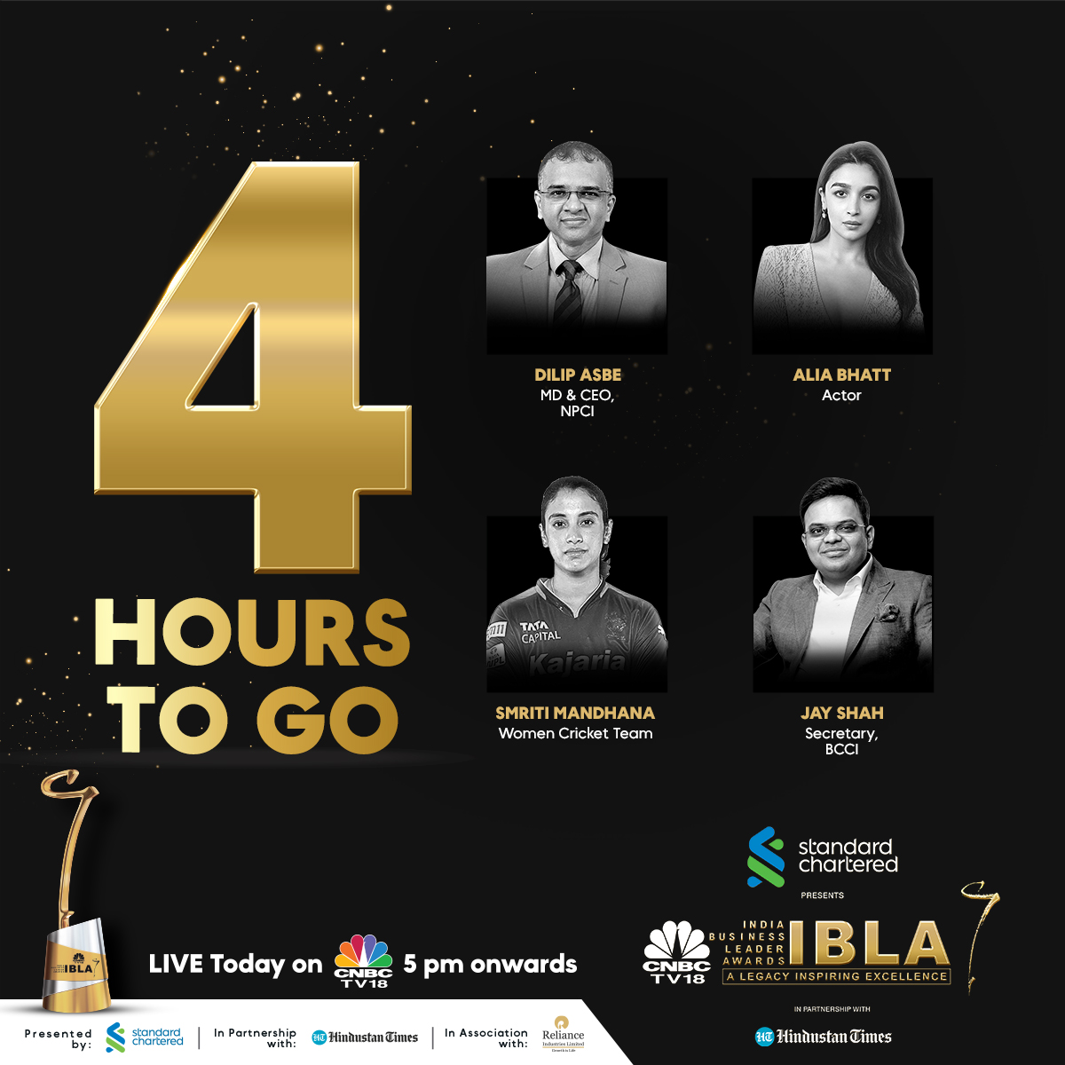 CNBCTV18 on Twitter "Just 4 hours to go🕔 Tune in LIVE to CNBCTV18