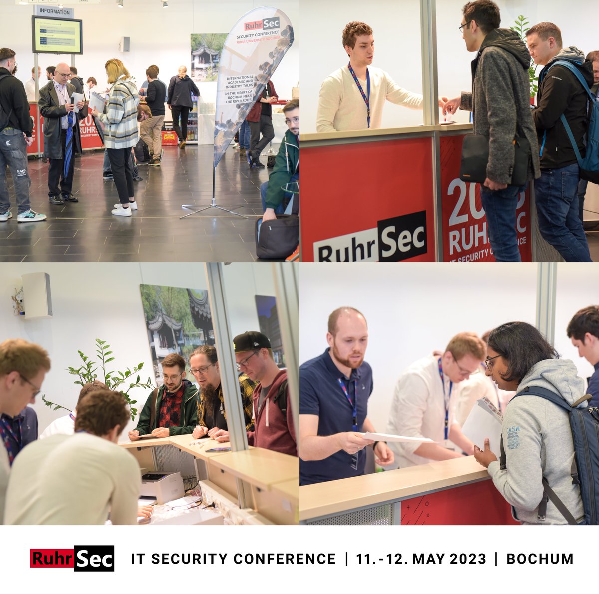 ruhrsec's tweet photo. Today is the day! 🎉
The long-awaited reunion of the #RuhrSec community is finally here.
🌐 https://t.co/sUEG9mxozf
#itsecurity #itsicherheit #cybersicherheit #conference #cybersecurity
#itsecurityconference #hacking #NRW #Bochum #RuhrSec https://t.co/dNPiC5k37m