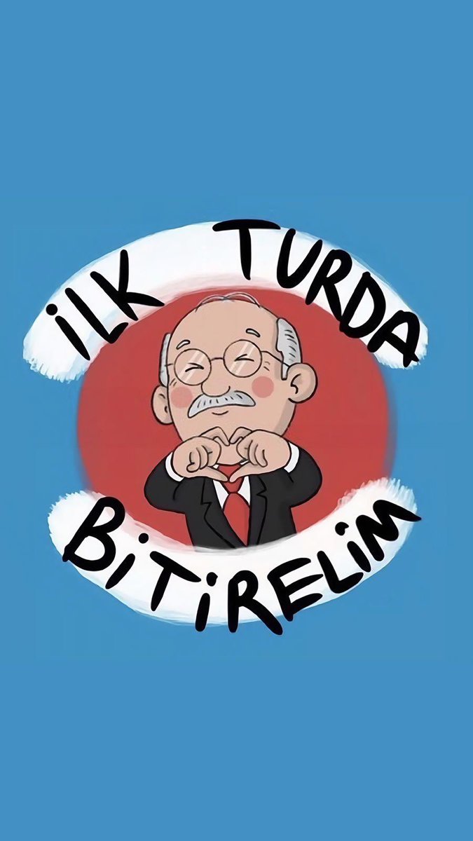 Evet, ilk turda, hep birlikte, özgür, adil, zengin, kardeşçe yaşanan bir Türkiye için haydi ilk turda bitirelim. Haydi güzel ülkemin güzel insanları...