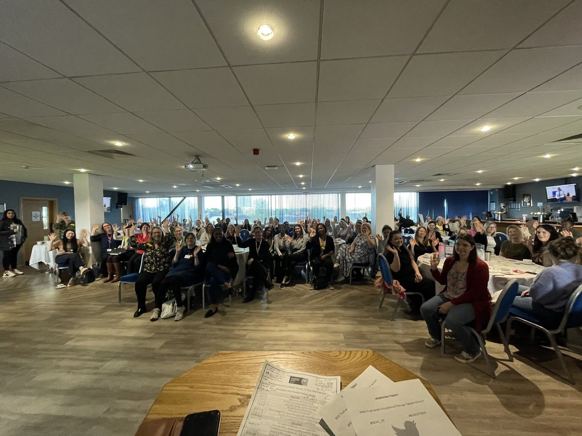 Amazing to have so many Occupational Therapists in one room!@bhamcommunity <a href="/BCHC_OT/">BCHC OT</a> <a href="/RCOTWestMids/">RCOT West Midlands</a> <a href="/LucyDav74271674/">Lucy Davies</a> #bchcot2023 #occupationalthetapy