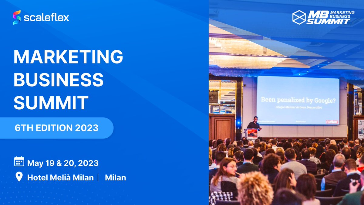 scaleflex_com's tweet photo. Join Emil Novakov's workshop at the @MBizSummit and learn how to improve your Core Web Vitals by +20pts thanks to your visual contents ✅

📆 19 May, 12:00 pm - 1:15 pm
📍 Hotel Mèlia, Milan

Meet our experts ➡️ https://t.co/8VduDPDElW 

#digitalmarketing #corewebvitals #MBSummit https://t.co/NJvo4RPgMy