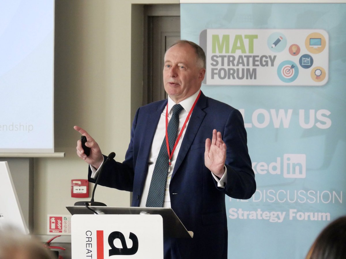 Day 3 of the Multi Academy Trust Strategy Forum kicks off with keynote from Paul Tarn, Chief Executive Officer for @DeltaTrust_Org Paul discusses how his Trust of 53 schools has improved the outcomes of pupils and students through the effective application of power BI and ICFP.