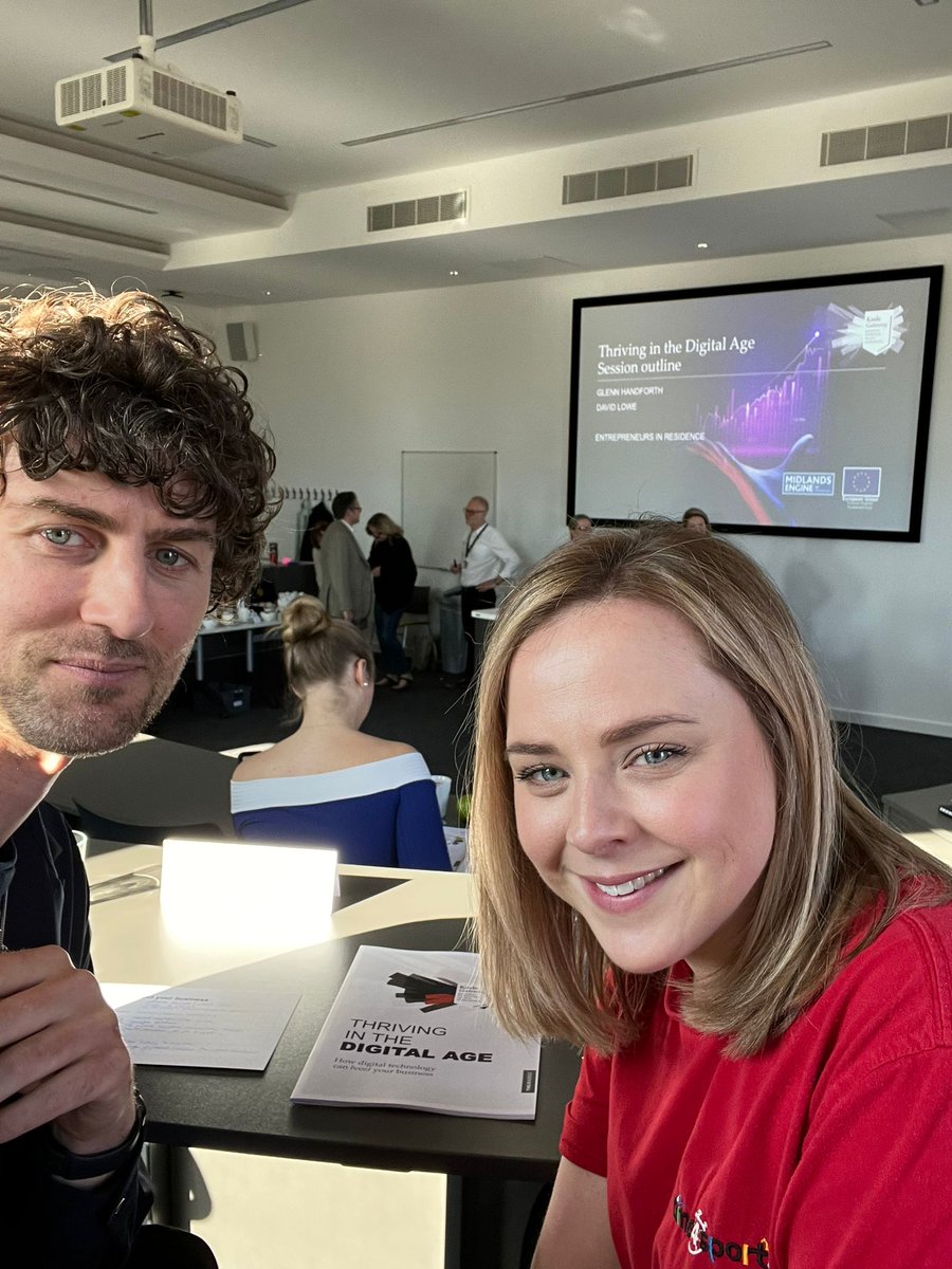 Time4SportUK's tweet photo. It was great to attend the @KeeleBusiness 'Thriving in the Digital Age' course. It was a fantastic day and was a great way to connect with other local businesses! 😄
#DigitalKeele #T4S https://t.co/ZHGU6quheU