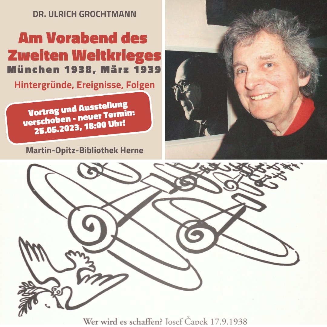 mob_herne's tweet photo. Terminverschiebung für den Vortrag von Dr. Grochtmann (ursprünglich heute, 11.05.23) in der MOB:

neuer Termin:
25.05.23, dieses Mal um 18:00! Uhr
Weitere Informationen unter:
https://t.co/m5brOMyu1e https://t.co/LBQUcNeZHi