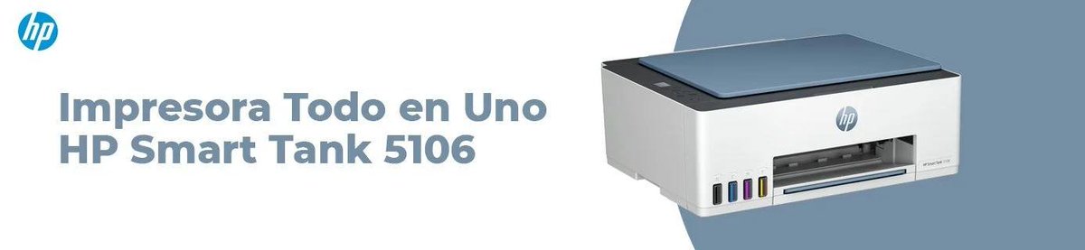 macral2000's tweet image. #Impresora #Multifunción #Recargable #HP #Smart #Tank 5106 #WiFi / #Fax #Móvil ¿Buscas impresora para sustituir la tuya? Pues olvida los costosos #cartuchos de #tinta. #macral2000 #macral2000online #InfoProf #ManuSevilla #Informática #Personal y #Profesional en #HumanesdeMadrid.
