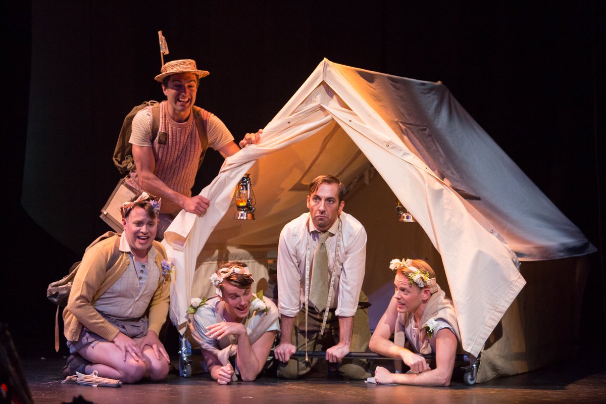 ★★★★★ EVERYTHING THEATRE
Sasha Regan's all-male stars to camp
<a href="/WiltonMusicHall/">Wilton's Music Hall</a> for #GilbertandSullivan THE MIKADO, 7 June - 1 July. Brought to you by 1950's Camping Adventures. Book now. Tix are flying faster than tent pegs!
🏕️wiltons.org.uk/whatson/796-sa…
#londonopera
(Sponsored)