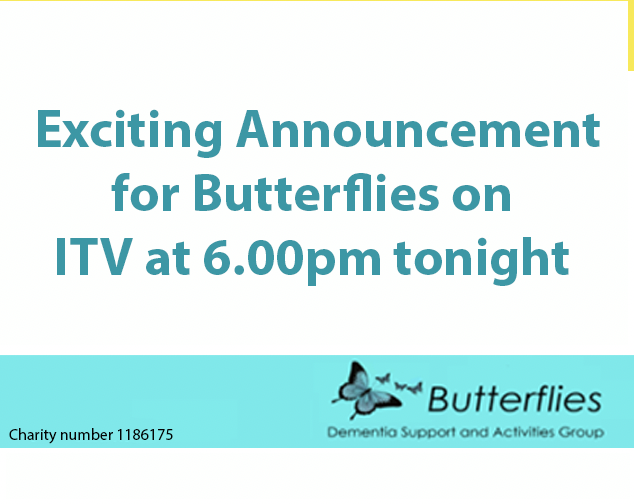 ButterfliesDSAG's tweet photo. Very Exciting announcement for Butterflies on itv 6.00pm tonight. https://t.co/3ho9LRNEF5