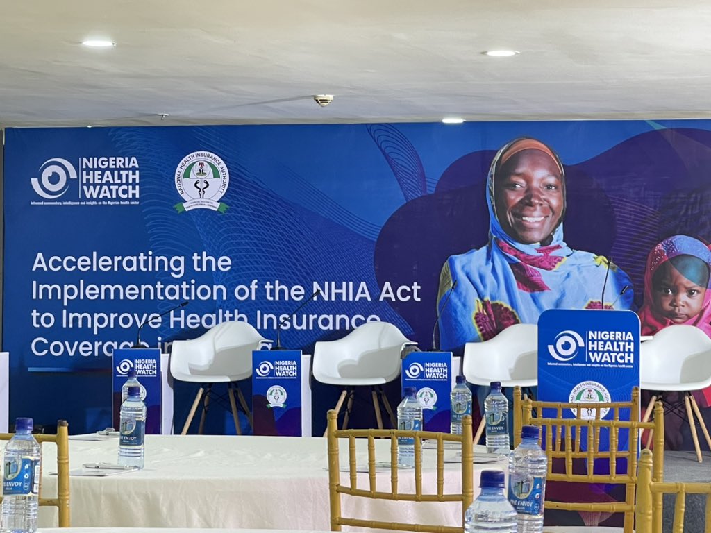 ebirimobinna's tweet photo. I am at the @nighealthwatch &amp; @NhisNg health policy dialogue on accelerating the implementing of the NHIA Act to improve #health #insurance coverage in Nigeria. This will prevent impoverishing health expenditures by families &amp; aid the attainment of universal health coverage #UHC https://t.co/44jQhDgQlN