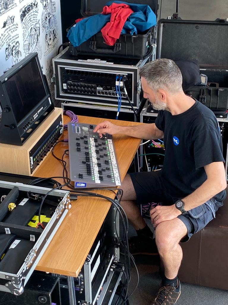 BroadcastWl's tweet photo. The #broadcast team has been busy this week, rigging in the Museum of Liverpool, ahead of the BBC's Eurovision coverage. Stay tuned! #broadcastlighting #Eurovision #televisionlighting https://t.co/FLXYMaPNPf