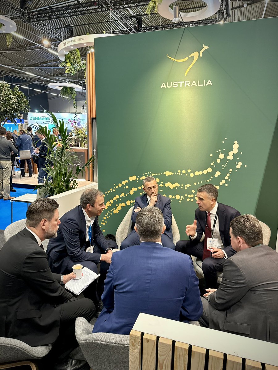 Peter Malinauskas on Twitter "Great discussion with Amp Energy about their green hydrogen plans