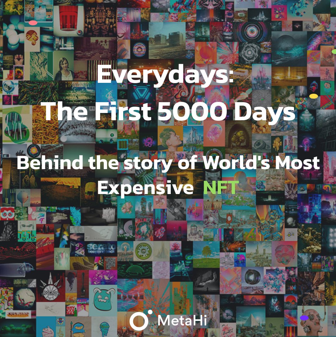 MetaHiworld's tweet image. A Deep Dive into the World’s Most Expensive NFT: Beeple’s ‘Everydays: The First 5000 Days’ 
link.medium.com/knJX13S0Hzb 

#NFT #NFTCommunity #nftart #digitalart #digitalpainting