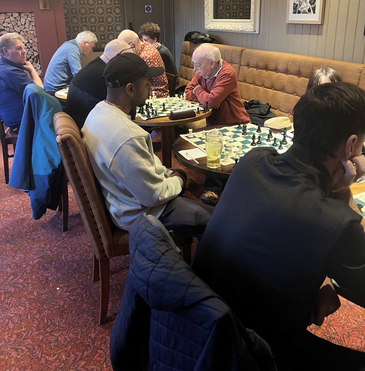 CHESSingtonClub's tweet photo. Needing 4.5 points out of 6 to survive, Chessington pulled off the Great Escape last night beating Epsom 5-1 in the final game of our season and narrowly avoiding relegation! 

Hoping next season will be more smoother…

#chess #chessclub #survived #chessington https://t.co/4nHddAS4sA