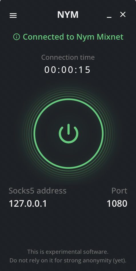 GM! 
Are you connecting to the mixnet today?