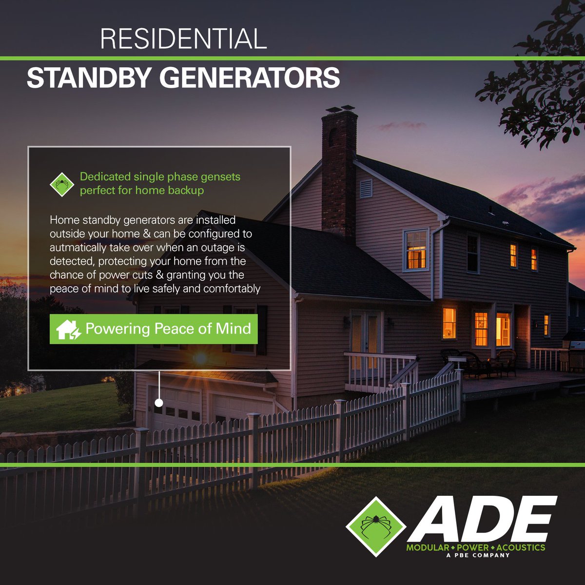 ADEPowerLimited's tweet photo. If you live in an area prone to #PowerCuts, or you have sensitive electronics such as #medical equipment, security systems or home servers, a home backup #generator could be right for you

Find out more: https://t.co/5jPcN71qkn

#Power #PowerCut #HomeGenerators #HomeImprovement https://t.co/vj6awsnX7J