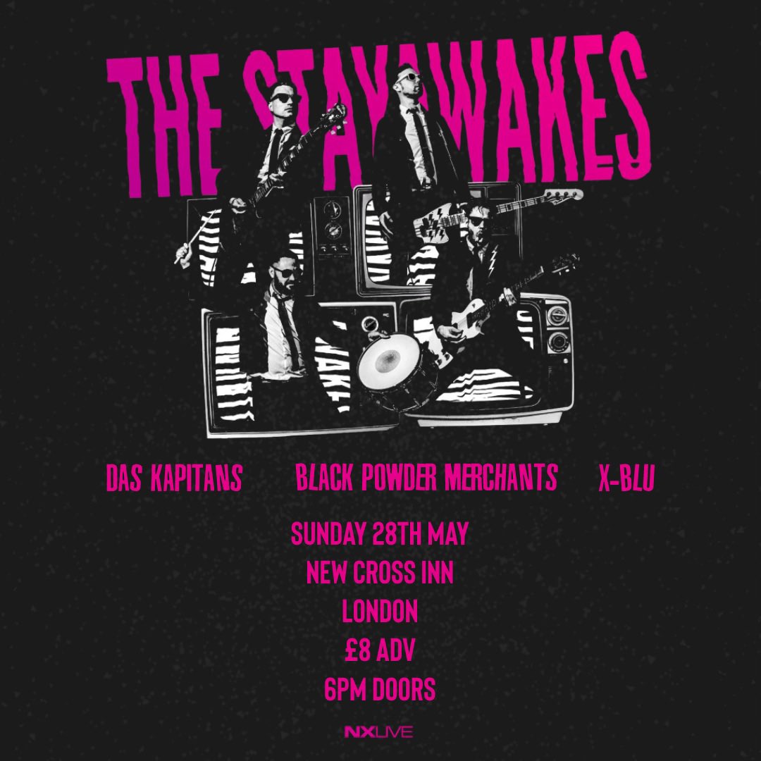 We’re playing this Banger at @NewCrossInn London for @till_the_wheels. With @thestayawakes, Black Powder Merchants and X-Blu. Can’t wait facebook.com/events/s/the-s…