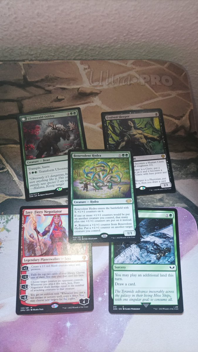 MTGOsalseo's tweet image. hemos llegado a 6k y vamos a sortear un secret lair made in salseo, con los mayores fails de compra del canal y algun acierto. 
Sorteamos 12 Secret lairs:FAILS con 1x de esas 5 cartas:
evolved sleeper
benevolent hydra
jaya
explore
y la cabra verde
hacemos envios a todo el mundo y…