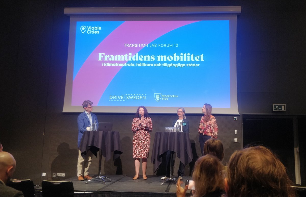 pereverza's tweet photo. The 12th #TransitionLab Forum co-organised by @ViableCities @Stockholmsstad &amp; Drive Sweden focuses on #FutureMobility. Going to be a great learning opportunity, as always! https://t.co/Isi3ZeWEA5