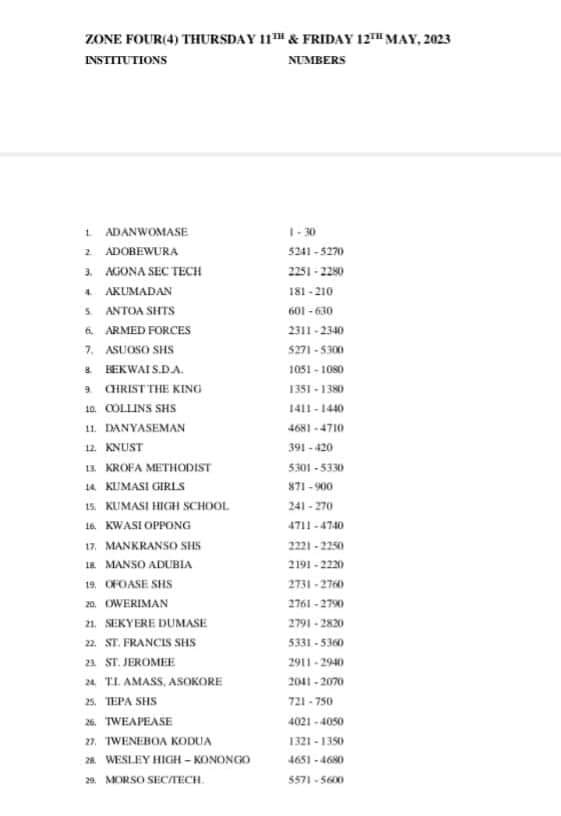 MrTawfiqgonja_'s tweet photo. 🏆The Inter-Schools Athletic Games [InterCo2023] 
Day 6
Zone 4 for today &amp; tomorrow.
 
Let's meet at the Baba Yara Stadium 🏟️

#InterSchoolsGames #InterCo2023 #GhanaAthletics #MrGonjaWrites ✍🏼 https://t.co/3mU8j661sc