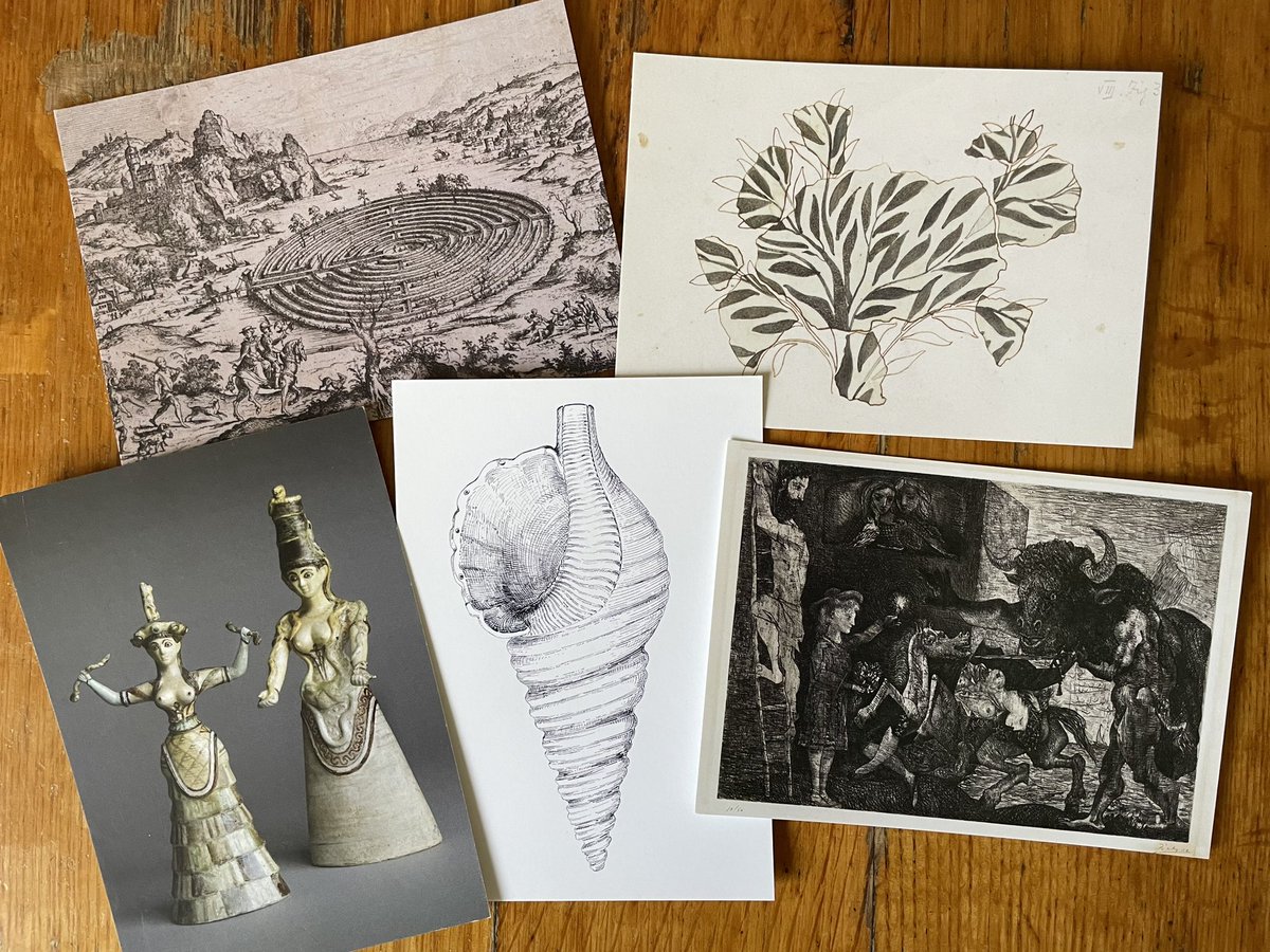 AlisonLMercer's tweet image. postcards from #LabyrinthAshmolean @AshmoleanMuseum. If you’re in #Oxford, well worth your time - a glimpse of another world!