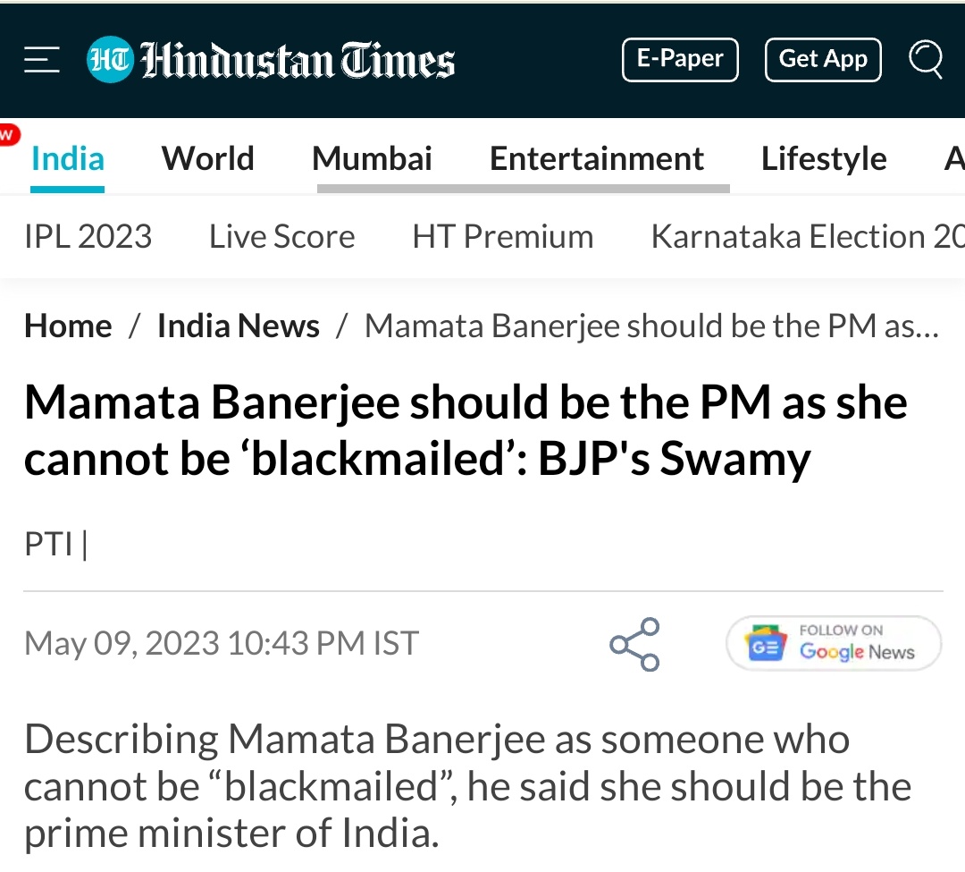 What makes Dr Swamy change his stands often?