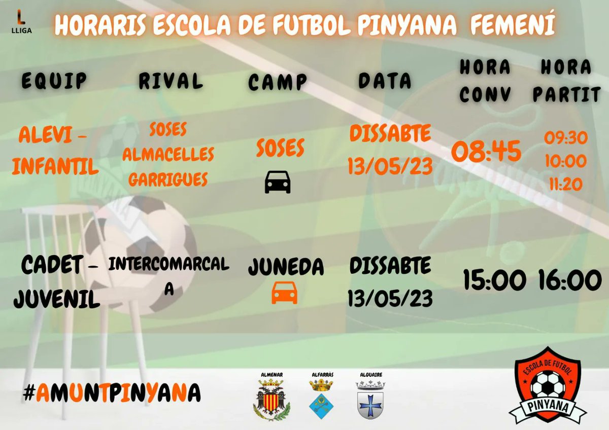 EscolaFutbol Pinyana tweet media