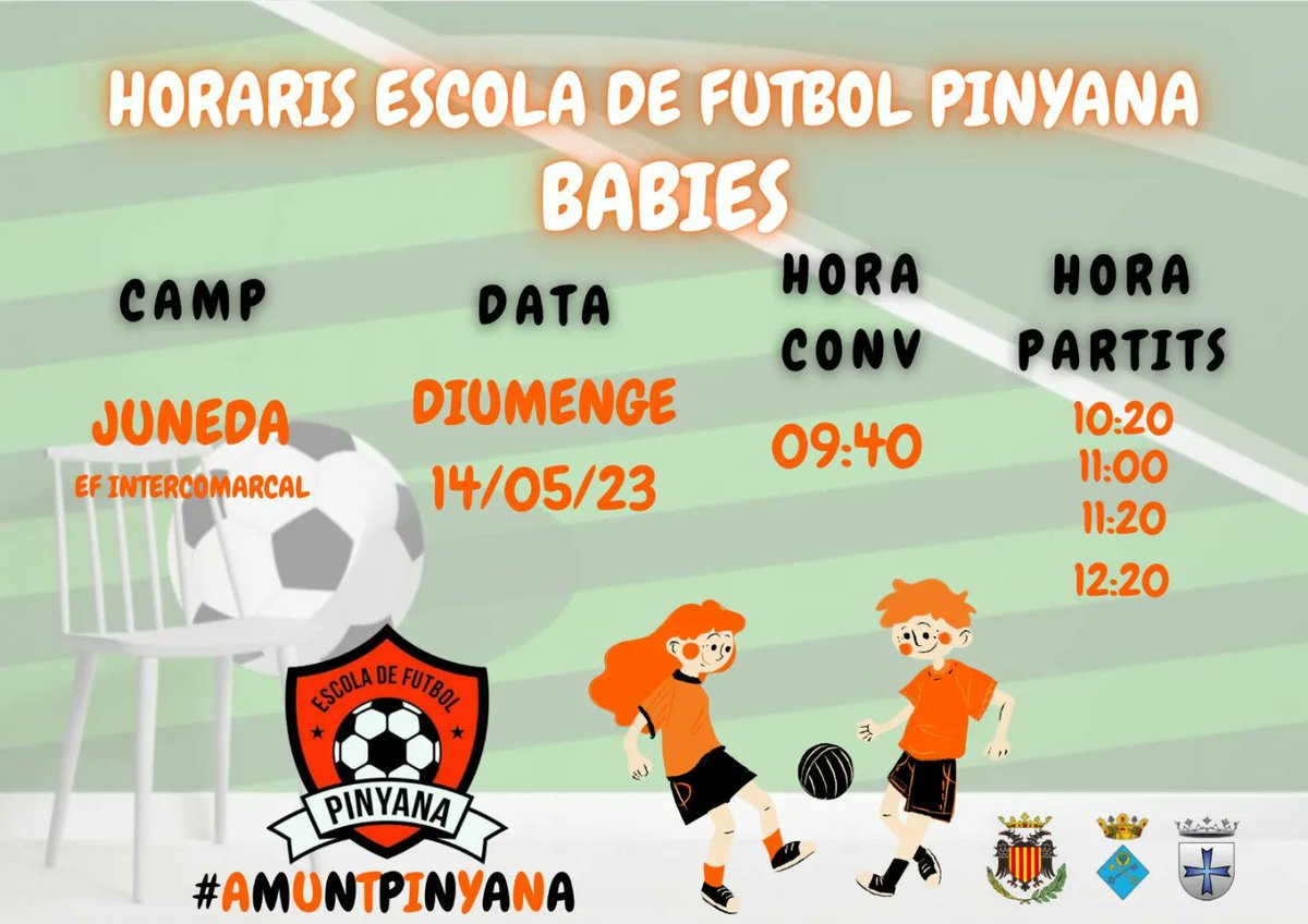 EscolaFutbol Pinyana tweet media