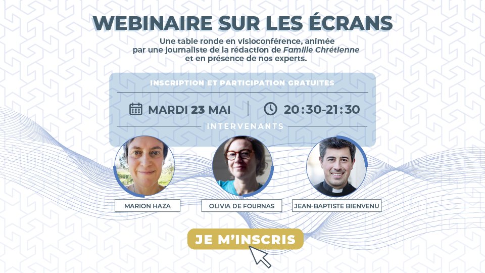 FChretienne's tweet photo. 📲Nos ados et leur smartphone : laisser faire ou interdire ? Ne manquez pas notre webinaire sur les écrans mardi 23 mai à 20h30 ! Inscrivez-vous gratuitement dès maintenant 👇https://t.co/465JeZHoXU https://t.co/veYfRORWeP