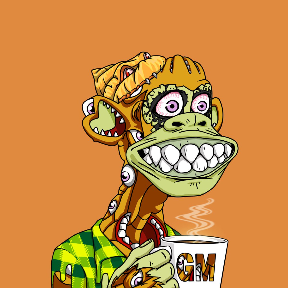 To my kids: meet a new member of the family.  Proud to Ape into MAYC #28882.
Does #ApeFollowApe still work?