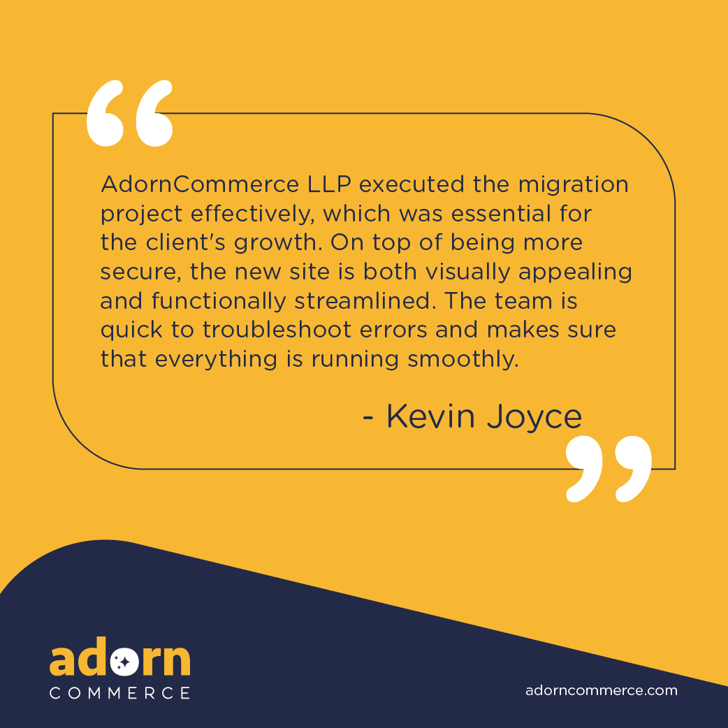 AdornCommerce's tweet image. Our client&apos;s satisfaction is our top priority. We&apos;re grateful for their feedback and trust in us to deliver exceptional service and solutions that exceed their expectations. Thank you for choosing Adorn Commerce!
.
.
#AdornCommerce #SatisfiedClients #TrustedSolutions